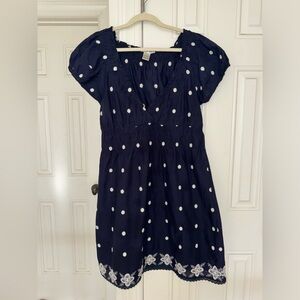 Cute Options Navy Blue Sundress